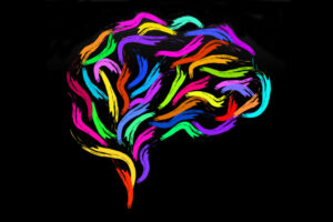 colorful illustration of brain